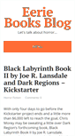 Mobile Screenshot of eeriebooks.com